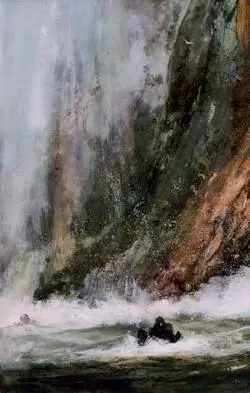 David Dixon - Cliffs, St Non's Bay David Dixon - Cliffs, St Non's Bay